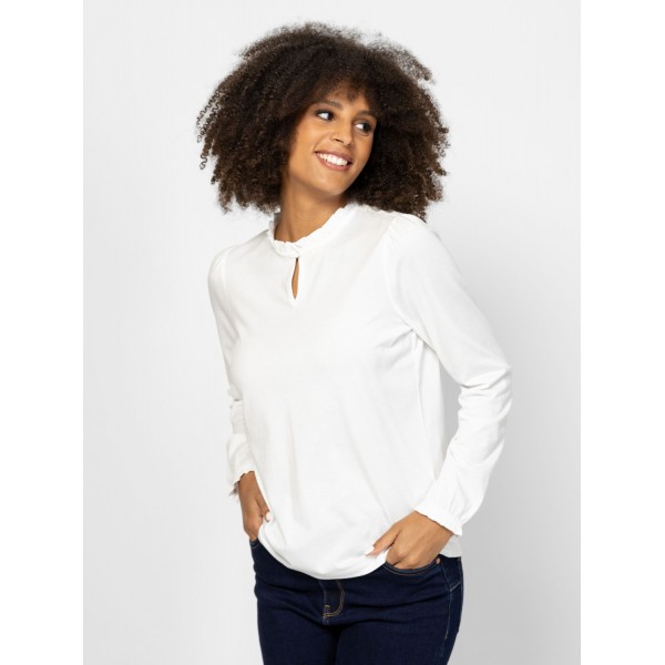 Heavy Tools CANINI Női hosszúujjú póló / ecru