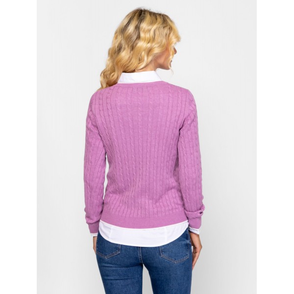 Heavy Tools HILLA Női kötött pulóver és kardigán / powder