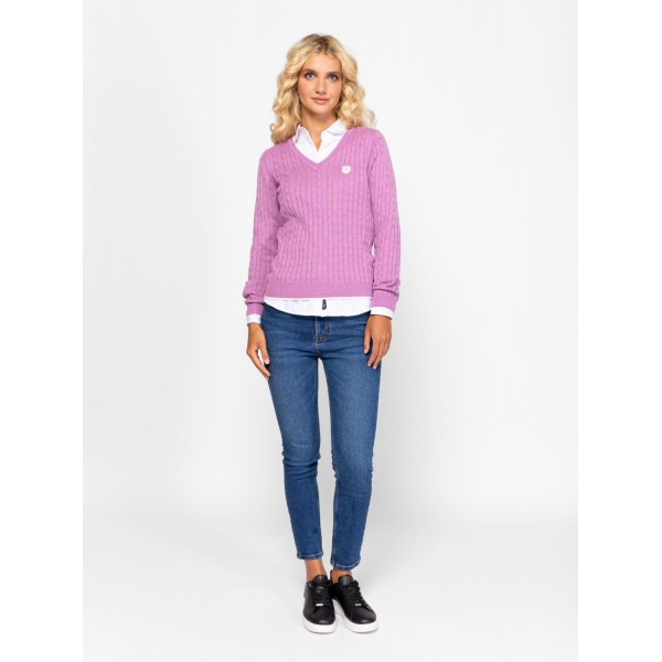 Heavy Tools HILLA Női kötött pulóver és kardigán / powder