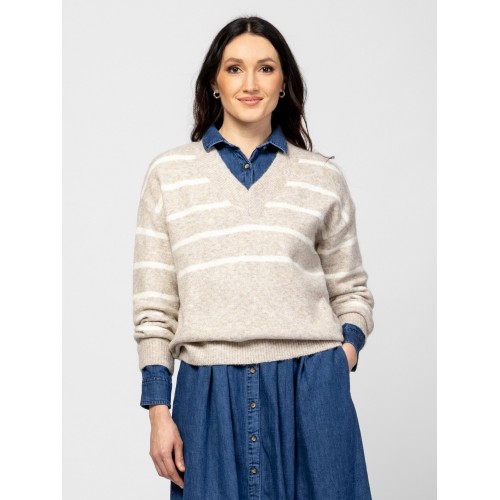 Heavy Tools HASSICW25 Női kötött pulóver és kardigán / beige