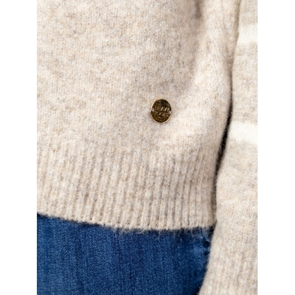 Heavy Tools HASSICW25 Női kötött pulóver és kardigán / beige