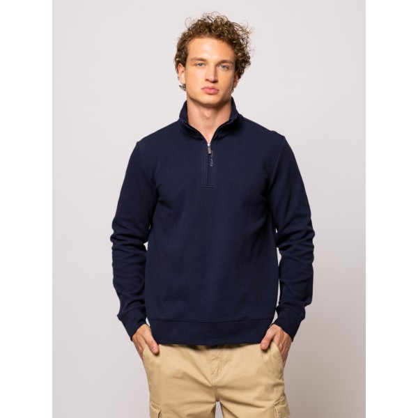 Heavy Tools TYREL Férfi állónyakas felső / navy