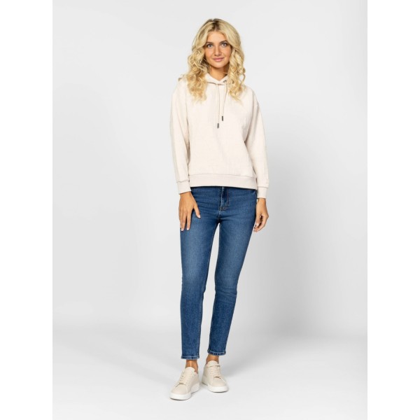 Heavy Tools SANSIW25 Női kapucnis felső / bone