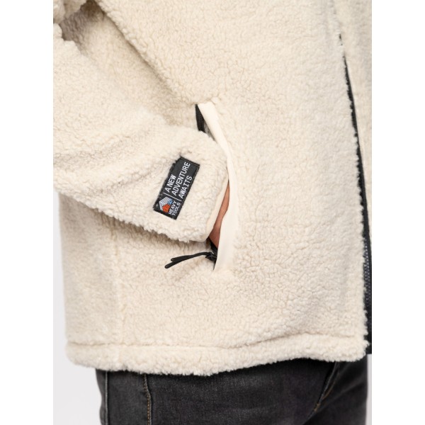 Heavy Tools SEMES Férfi kapucnis felső / beige