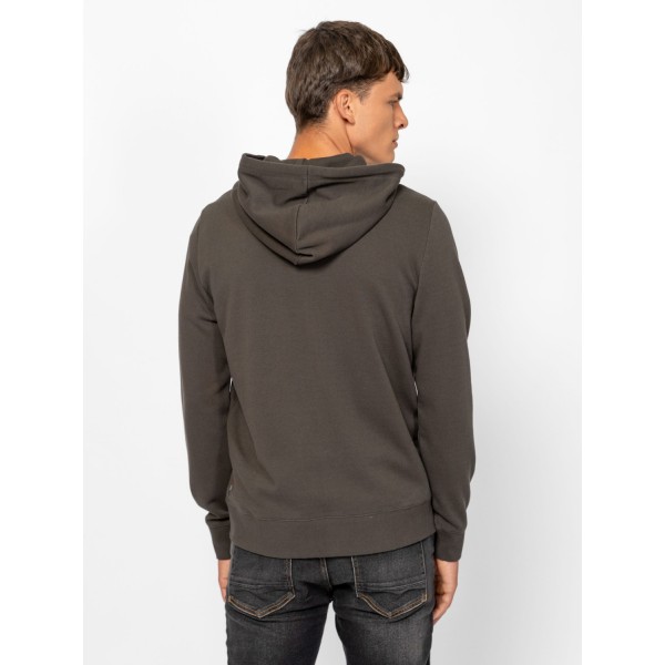 Heavy Tools SACRO Férfi kapucnis felső / oilgreen