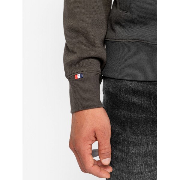 Heavy Tools SACRO Férfi kapucnis felső / oilgreen