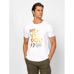 Heavy Tools MIDOS Férfi rövidujjú póló / sunshine