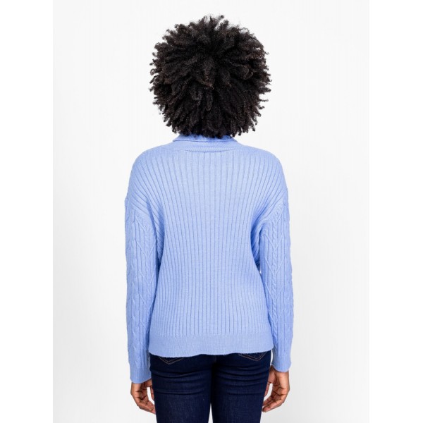 Heavy Tools HALPA Női kötött pulóver és kardigán / sky