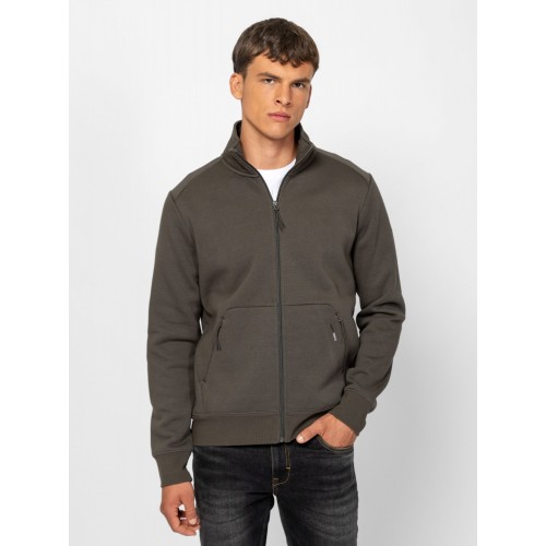 Heavy Tools TABATA Férfi állónyakas felső / darkolive