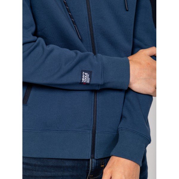 Heavy Tools SARDA Férfi kapucnis felső / atlantic