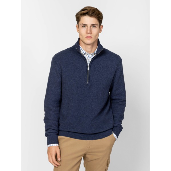 Heavy Tools HERMES Férfi kötött pulóver és kardigán / navy