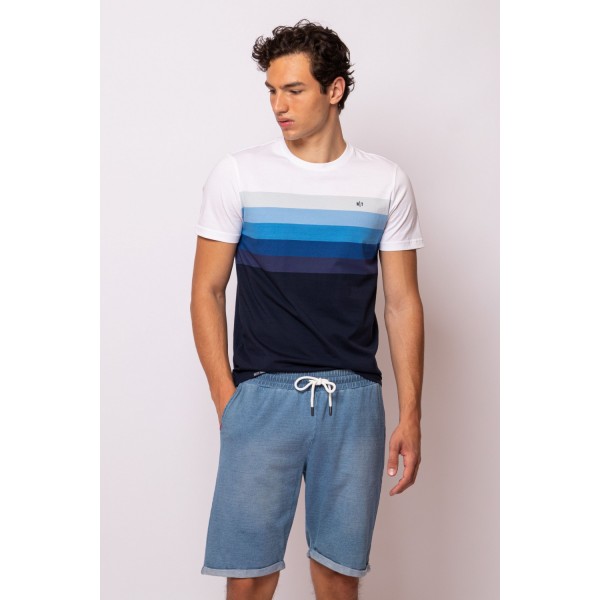 Heavy Tools ZET23 Férfi pamutbermuda / jeans