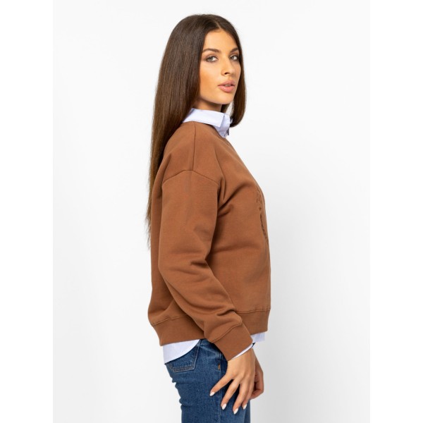 Heavy Tools DAICHI Női környakas felső / caramel