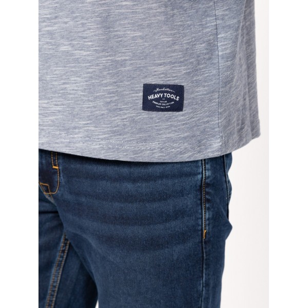 Heavy Tools CANTOW25 Férfi hosszúujjú póló / moonlight