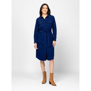 Heavy Tools VARTINA Női vászonruha / navy