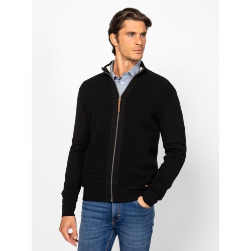 Heavy Tools HALBURW25 Férfi kötött pulóver és kardigán / black