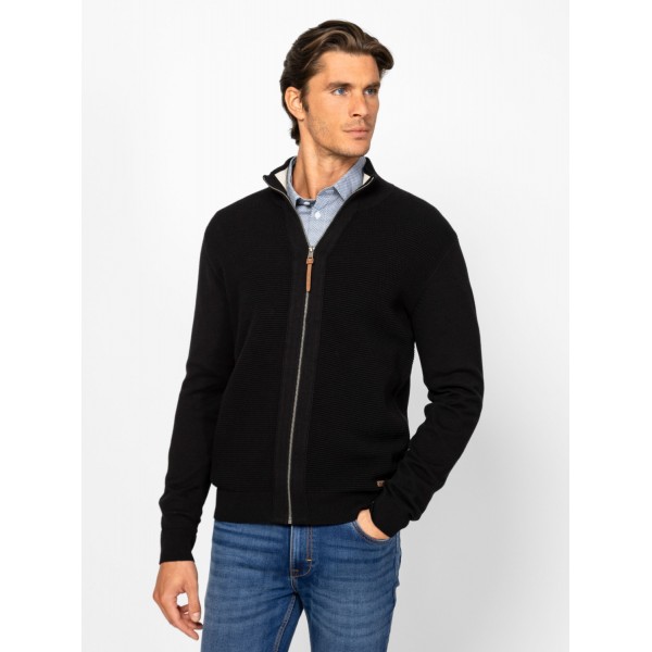 Heavy Tools HALBURW25 Férfi kötött pulóver és kardigán / black